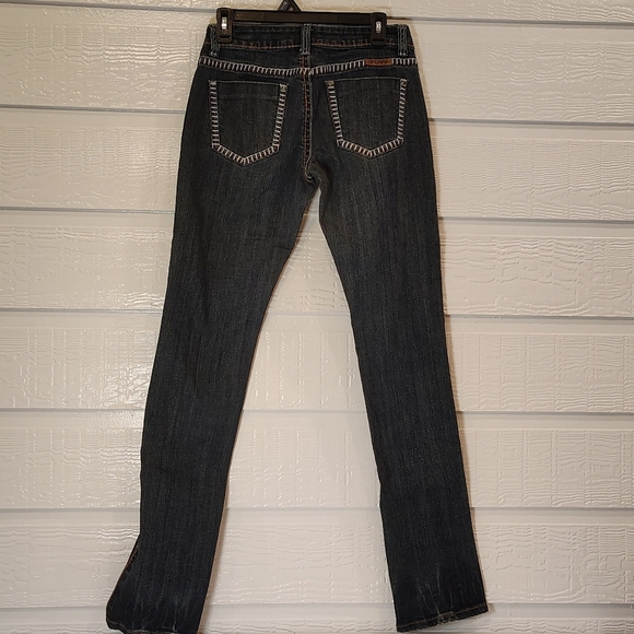 Cowgirl Tuff Co WOMENS SIZE 27X35. Western Jeans Embroidered White Stitching - Picture 4 of 11